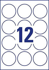Labels in Special Shapes 60 mm Round - Al Masam Stationery LLC
